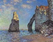 Claude Monet The Cliffs at Etretat oil painting reproduction